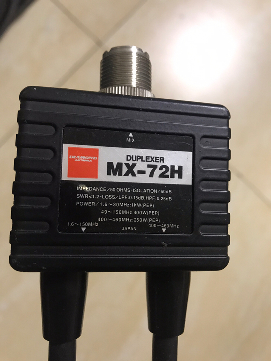 基本全新日本钻石原装合路器mx-72h原装，原本打算做U