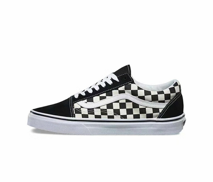 vans棋盘格os正品Vans棋盘格黑白OldSkool