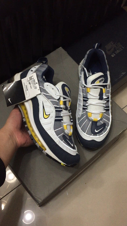 AirMax98高达战士黄蓝文化鞋